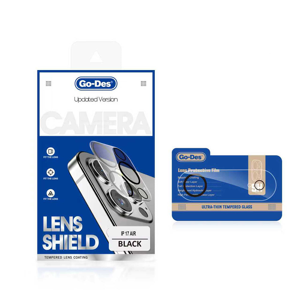 Go Des Lens Shield CL-14 iPhone 17 Air Kamera Lens Koruyucu Go Des Lens Shield CL-14 iPhone 17 Air Kamera Lens Koruyucu